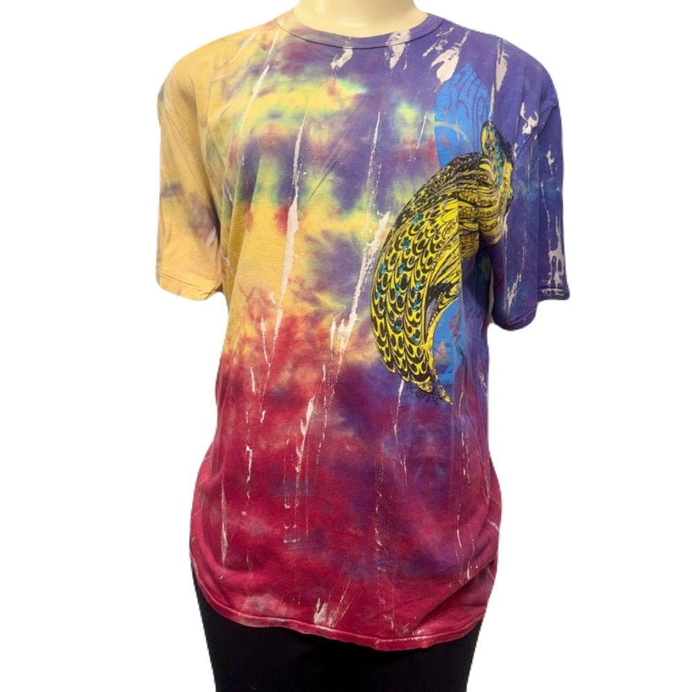 Vibrant Krush Multicolor Tie-Dye Graphic Tee
